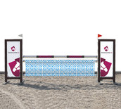 Hindernisdoek Blauwe Tegels