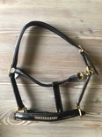 Partij luxe leren halsters maat pony - 5 stuks