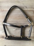 Partij luxe leren halsters maat pony - 5 stuks