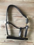 Partij luxe leren halsters maat pony - 5 stuks