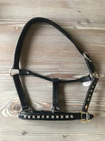 Partij luxe leren halsters maat pony - 5 stuks