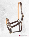 Pfiff Castania leren halster bruin
