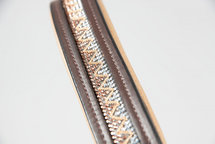Pfiff Castania leren halster bruin