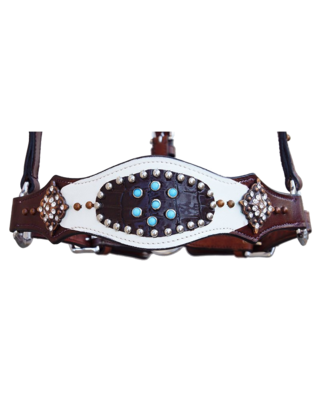 Western style halster leer 'Cooper' full