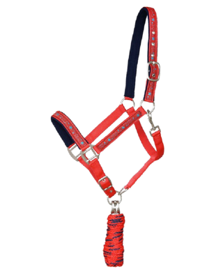 Halsterset starlet rood