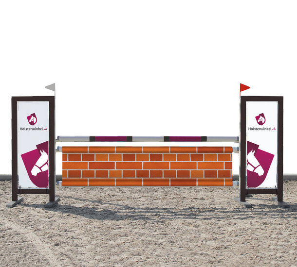 Hindernisdoek muur 285 x 70 cm
