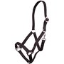 Partij halsters schuifgesp zwart maat Pony, Cob & Full (10 stuks)