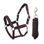 Horka Halsterset Equestrian Pro Embossed Wine